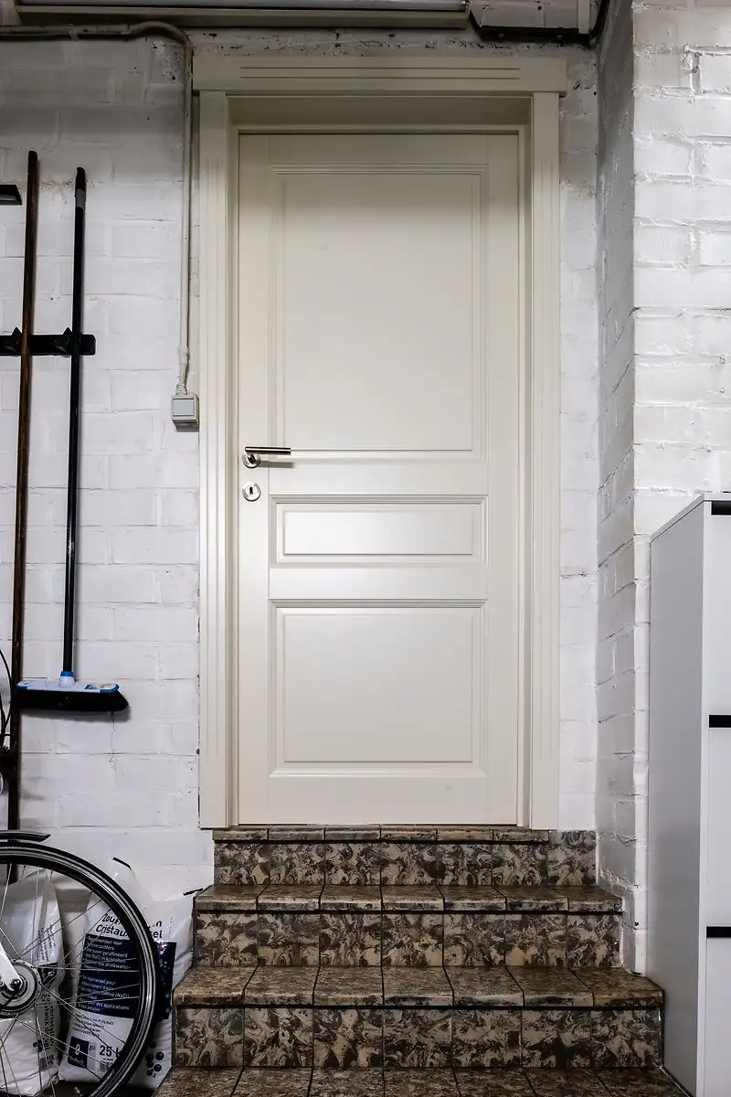 Style gamma vol MDF + vlakke deur tubespaan gelakt in Haaltert, gemaakt en geplaatst door Jacobs Binnendeuren (foto 5 van 6)