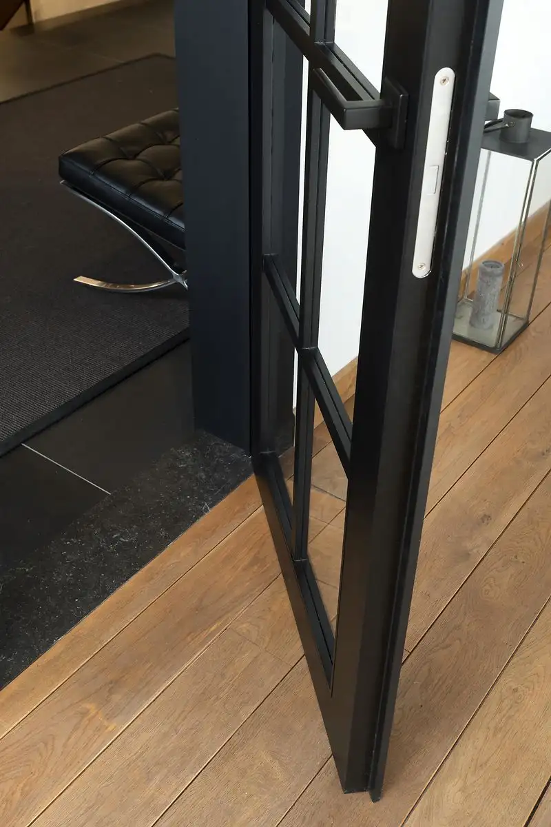 Dubbele Style deur S18G Vol MDF in Tollembeek, gemaakt en geplaatst door Jacobs Binnendeuren (foto 5 van 5)
